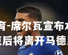 席尔瓦宣布本赛季结束后将离开马德里竞技