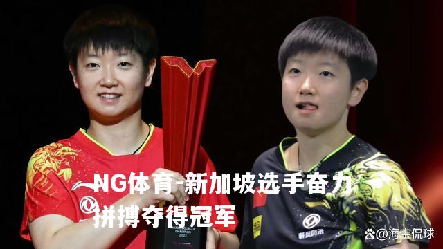 新加坡选手奋力拼搏夺得冠军