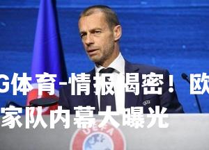 情报揭密！欧洲国家队内幕大曝光