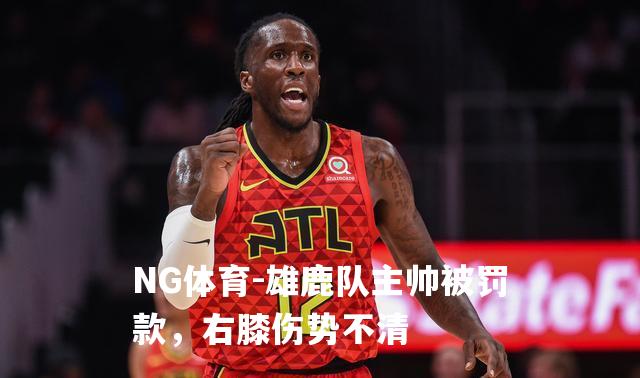 雄鹿队主帅被罚款，右膝伤势不清